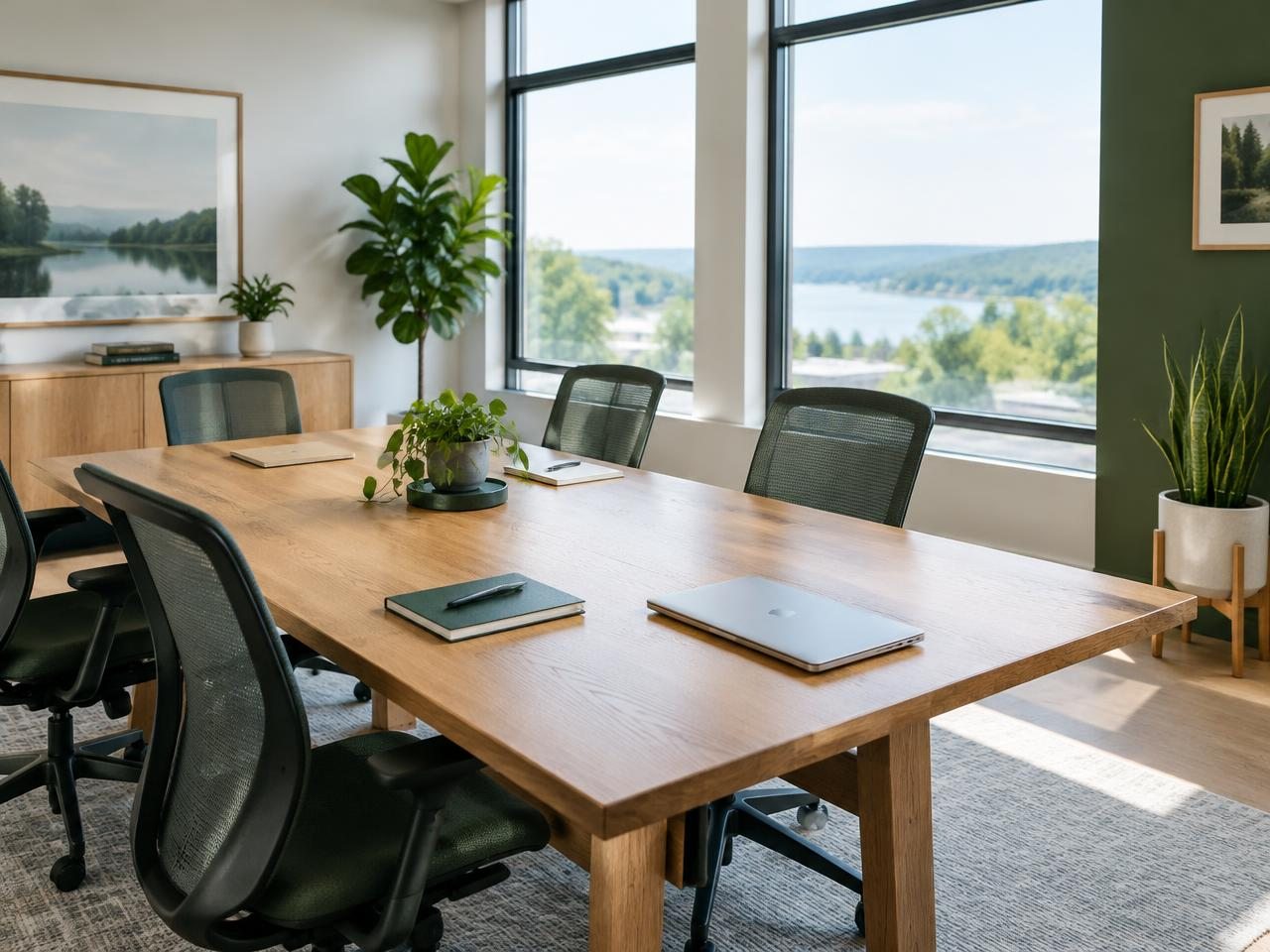 Illustrative business planning workspace